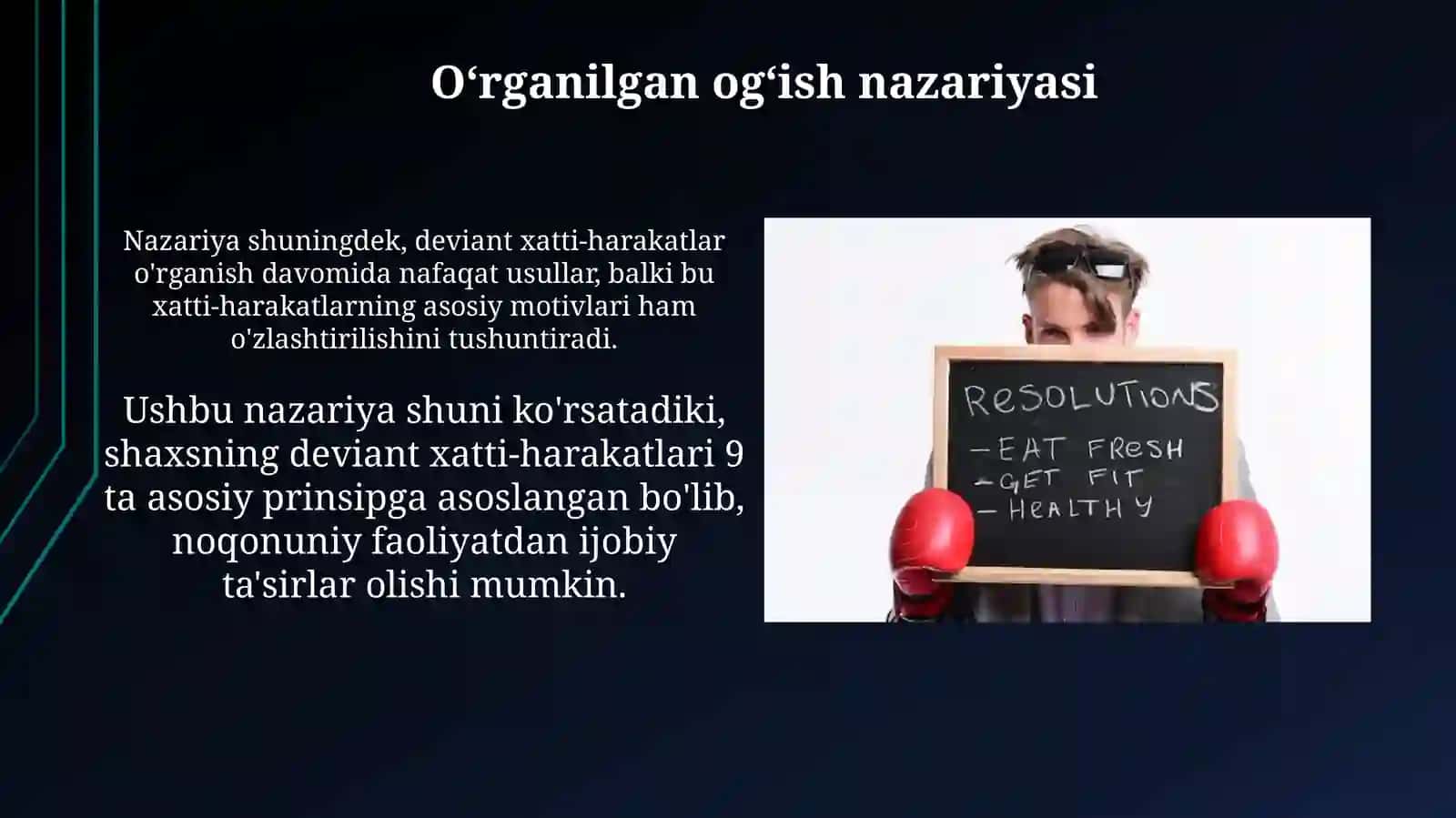 Og'ishgan xulq motivatsiyasi 3