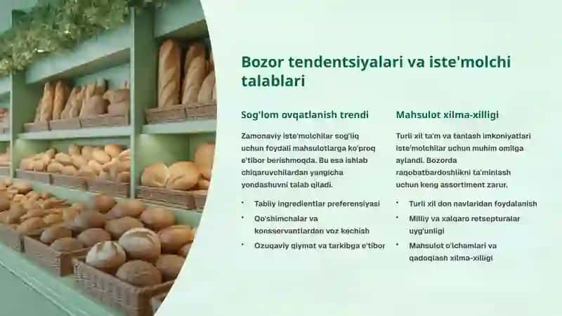 Non-bulka mahsulotlarining zamonaviy assortimenti 3