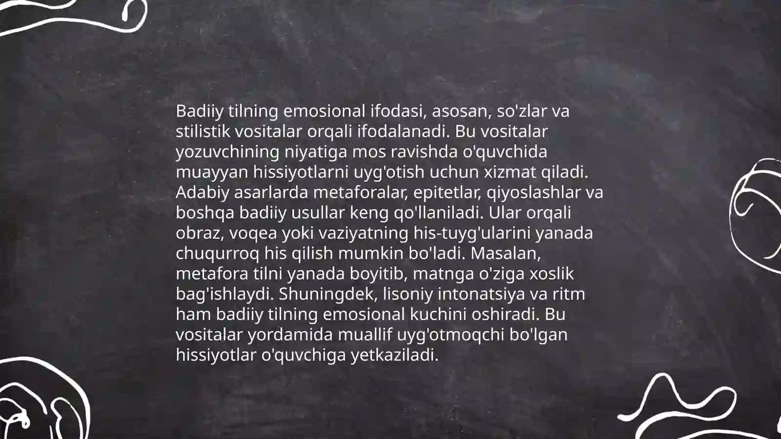 Badiiy tilning obrazliligi va emotsionalligi 3