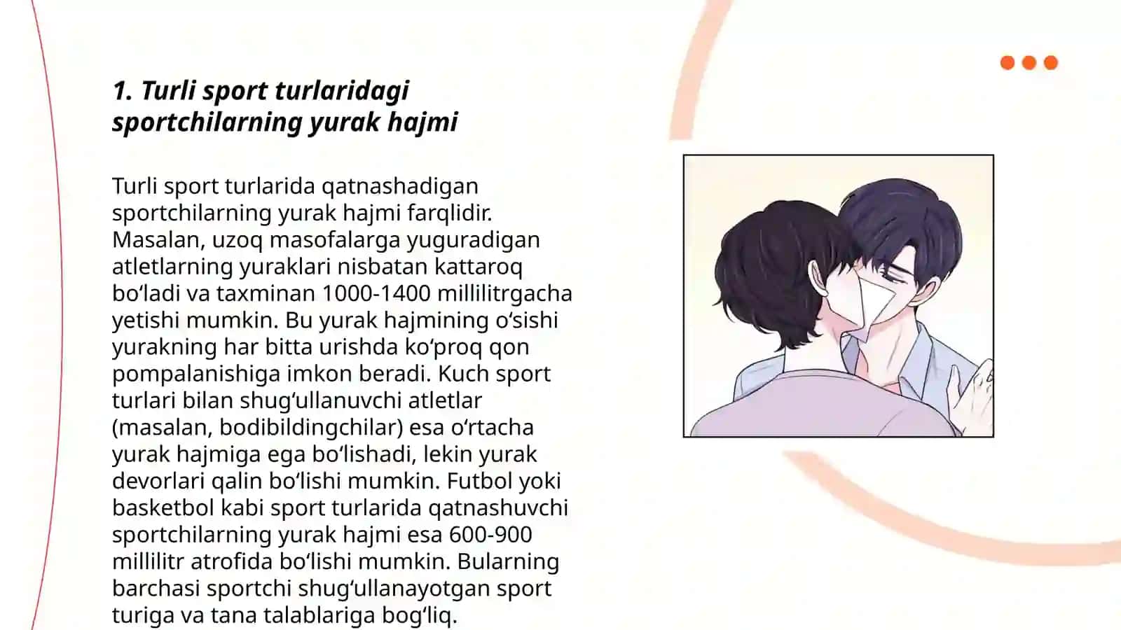 Turli sportchilarning yurak qon tomir sistemasining xususiyatlari 3