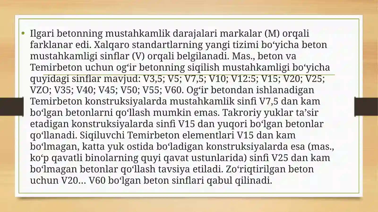 Beton aralashmalari temirbeton buyumlar va konstruksiyalarning kirish nazorati 3