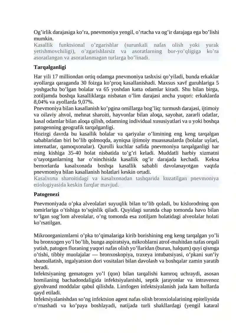 O`TKIR VA SURUNKALI PNEVMONIYA 3