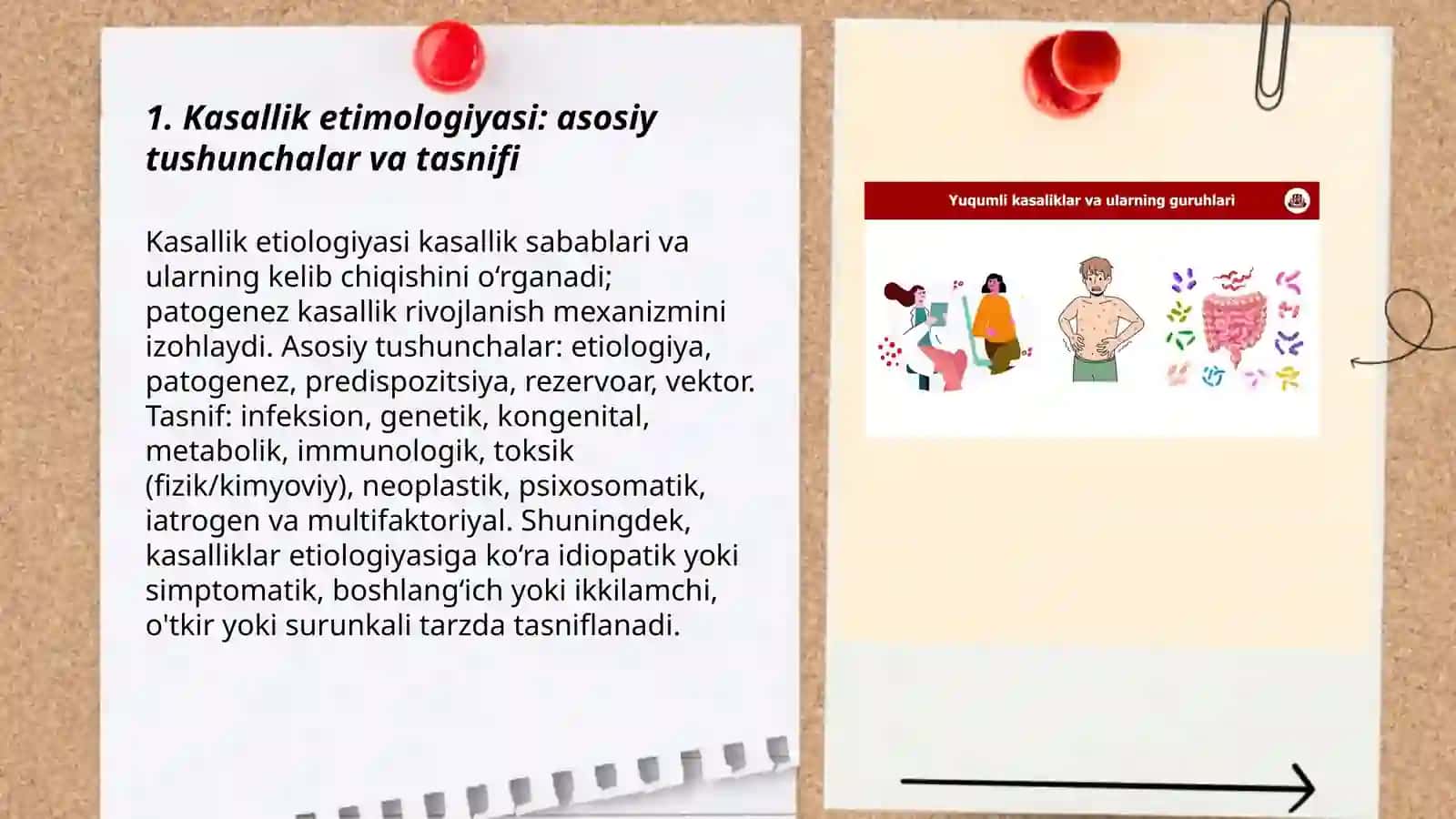 Kasallik etimologiyasi, patogenezi rivojlanishi organizimga tashqi va ichki muhit omillari, zararli odatlar ta'siri 3
