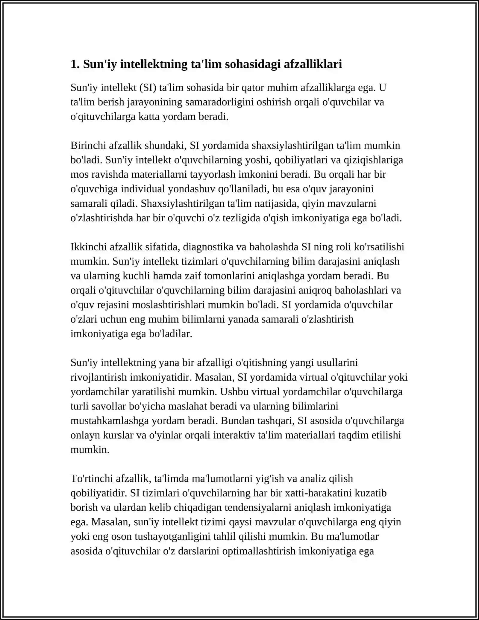 TALIM SOHASIDA SUNIY INTELEKT 3
