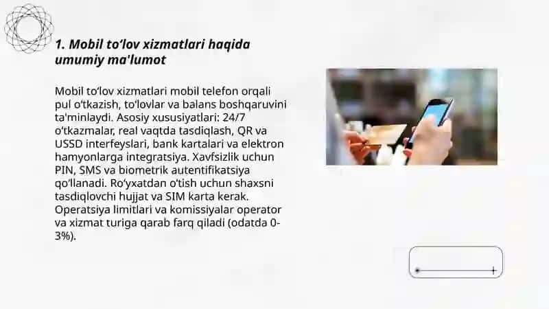 Mobil toʻlov xizmatlari 3