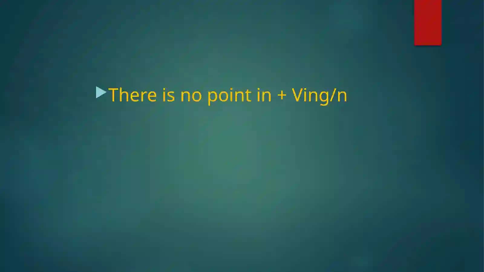 "There’s no point in" English Idioms Explanation and Examples 3