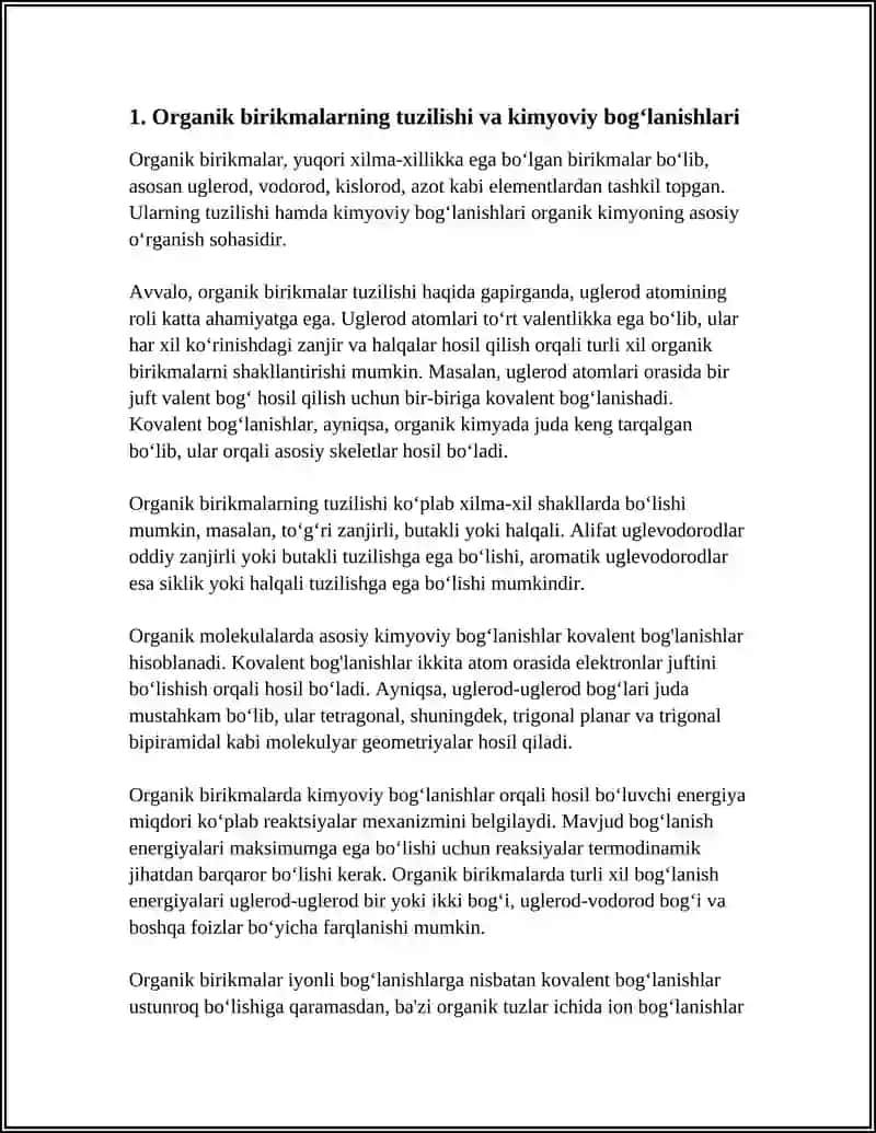 ORGANIK BIRIKMALAR 3
