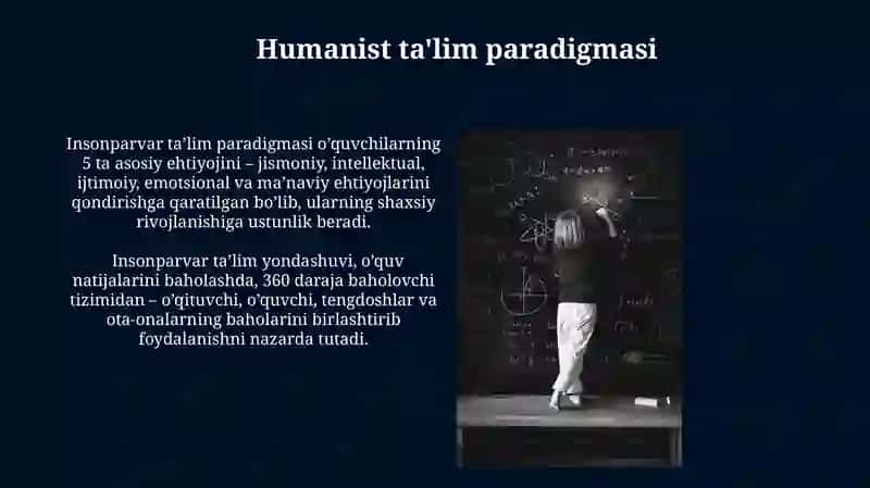 Ta'lim Paradigmalari Mazmuni 3