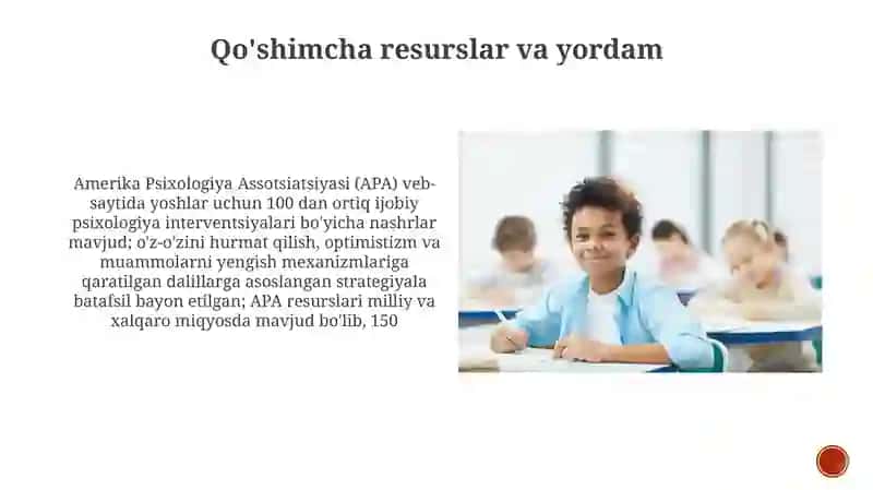 Yoshlar uchun ijobiy psixologiya interventsiyalari 3