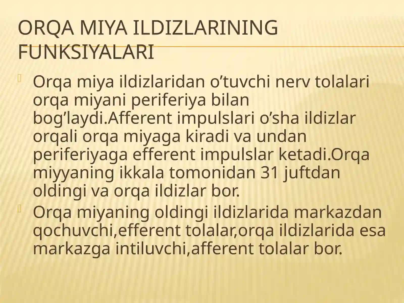 Pediatriya fakulteti 105-guruh taqdimoti 3