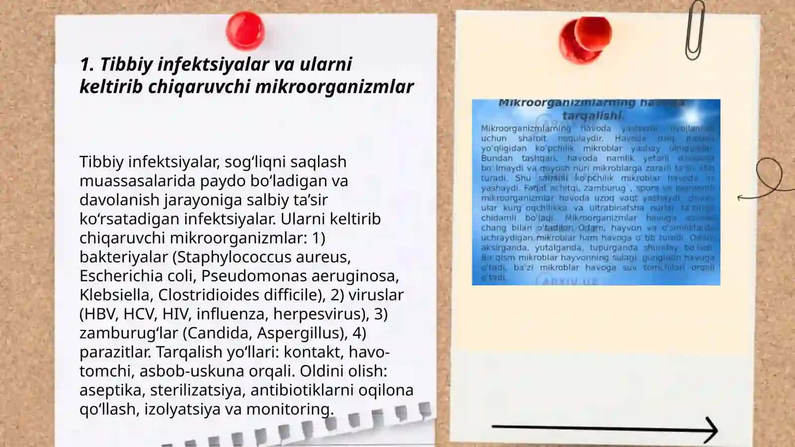 Mikroorganizmlarning tibbiyotdagi ahamiyati 3