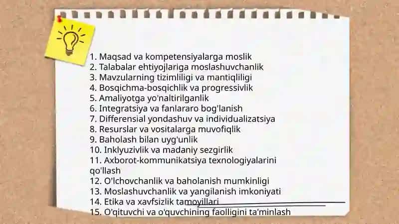Ta'limni tashkil etish shakllari va turlari 3