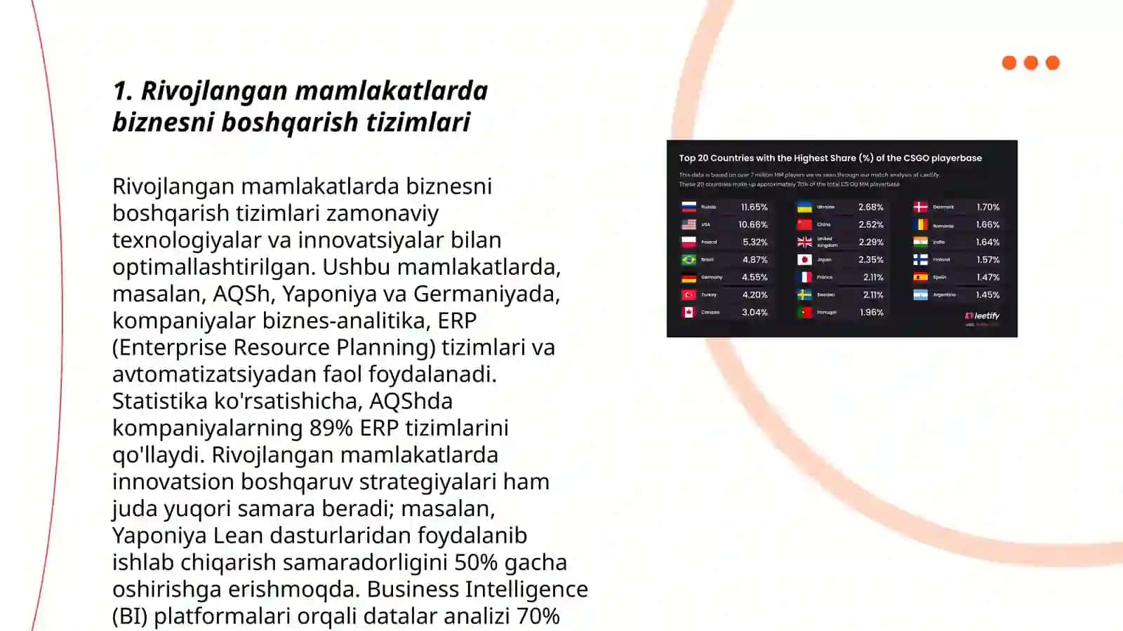 Rivojlangan mamlakatlarda biznesni boshqarish tizimlari 3