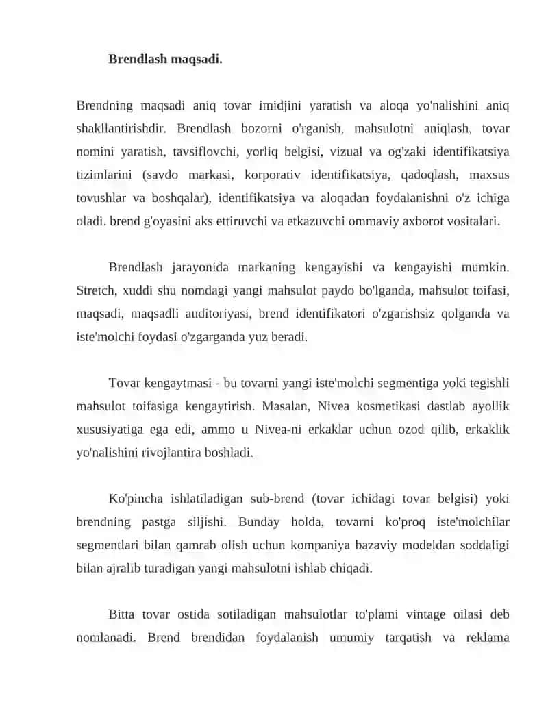 BRENDNING HUQUQIY ASOSLARI. 3