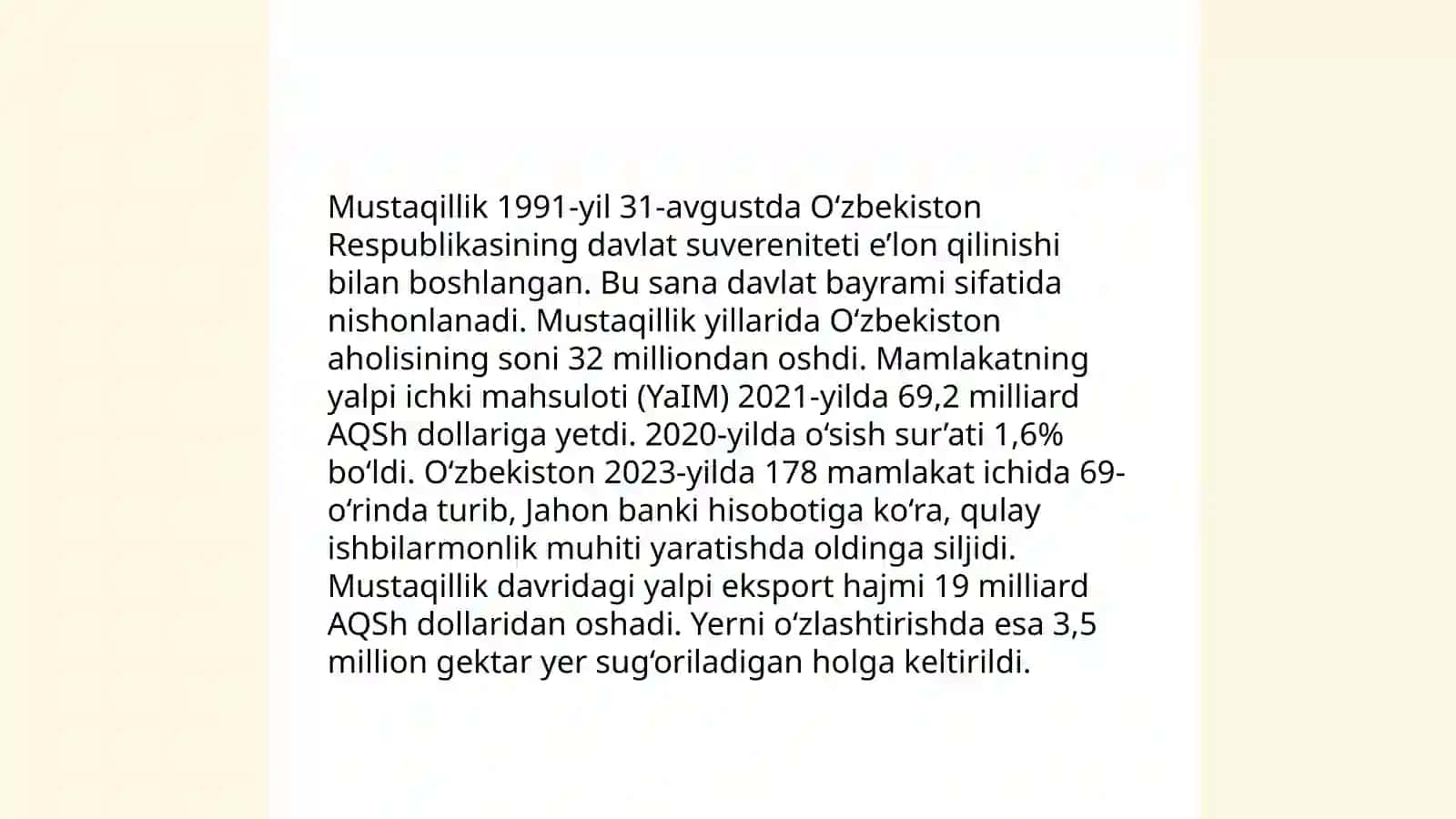 Mustaqillik 3