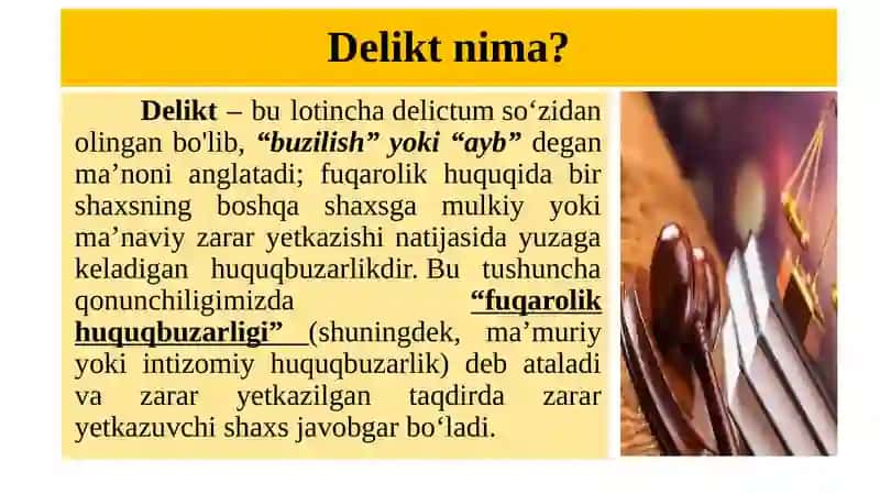 Deliktning kollizion masalalari 3