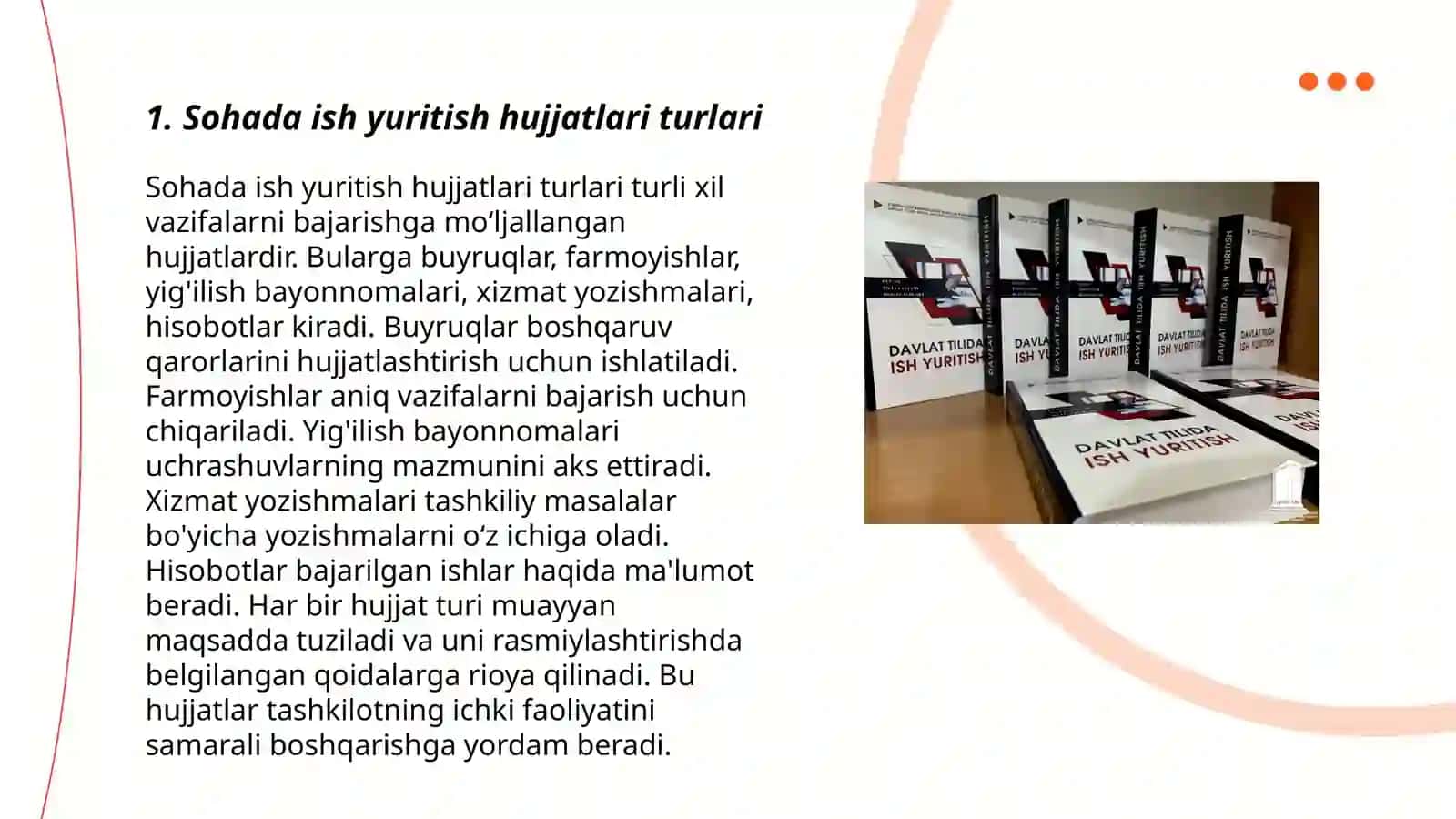 Sohada ish yuritish hujjatlari 3
