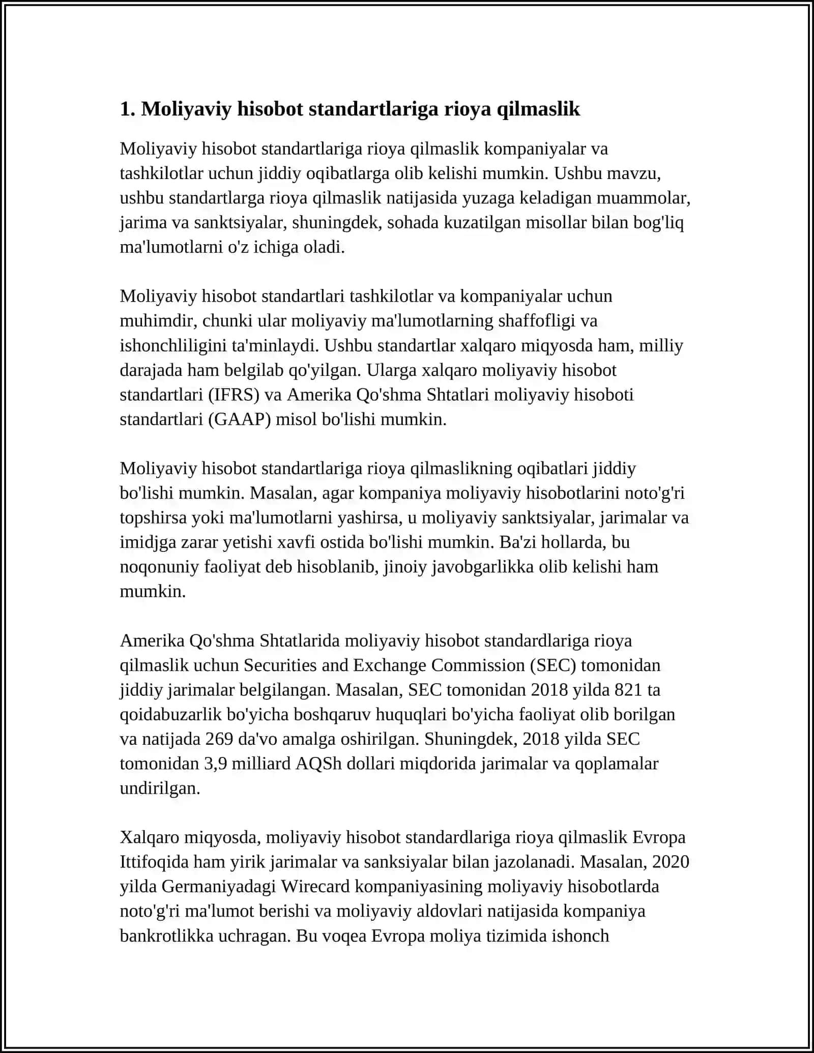 MOLIYAVIY HISOBOTLARNI TAYYORLASHDA ISTISNO HOLATLAR 3
