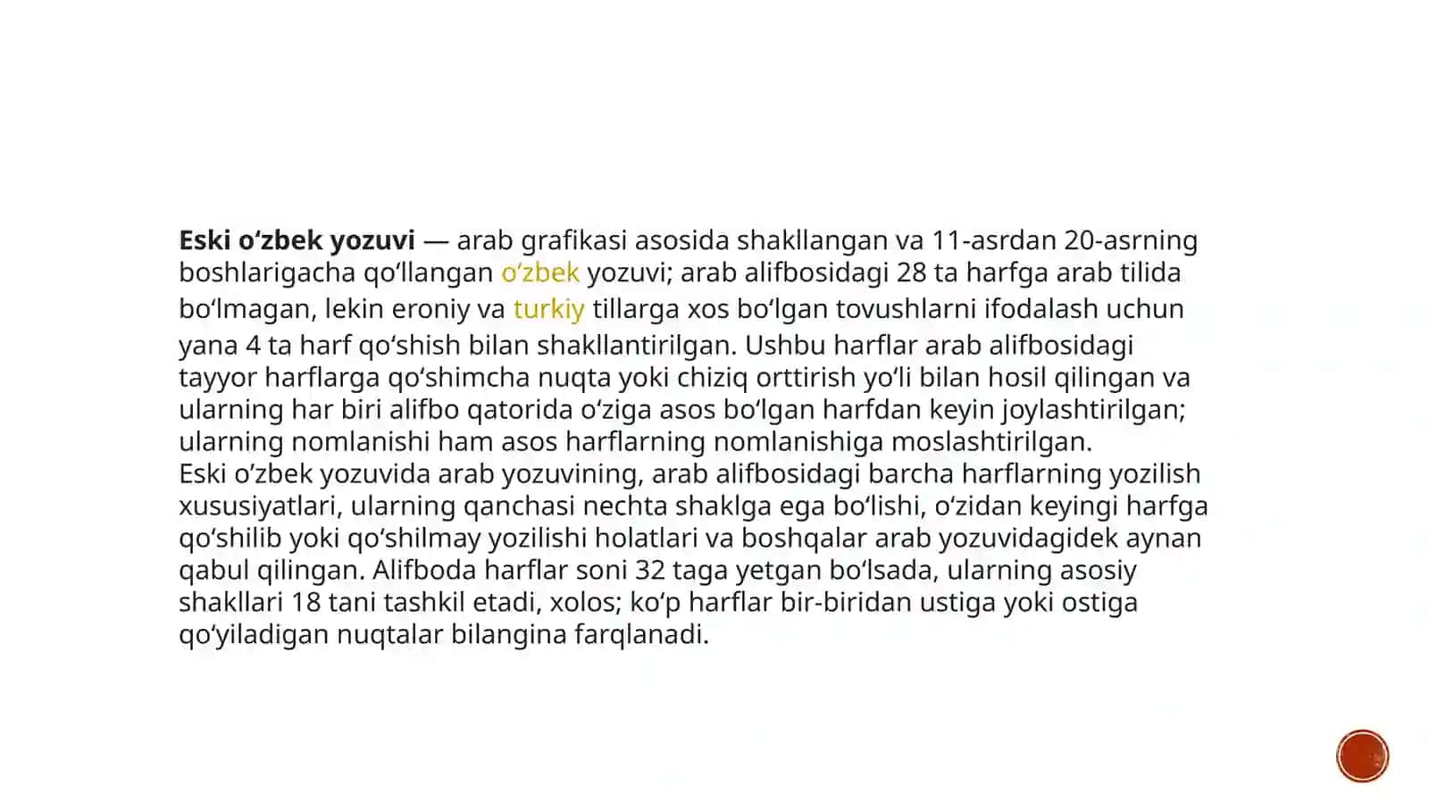 Eski o’zbek yozuvi 3