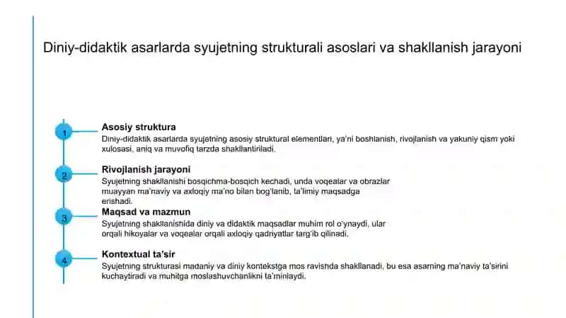 Diniy-didaktik asarlarda syujet shakllanishi 3