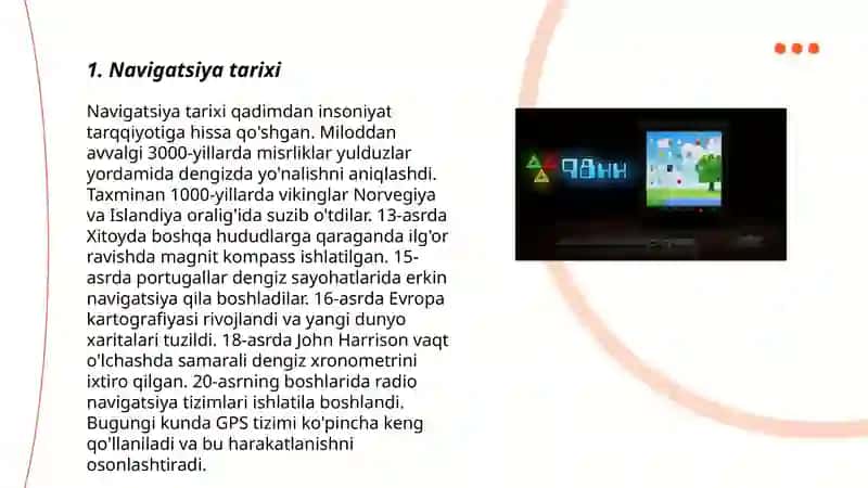 Navigatsiya tarixi 3