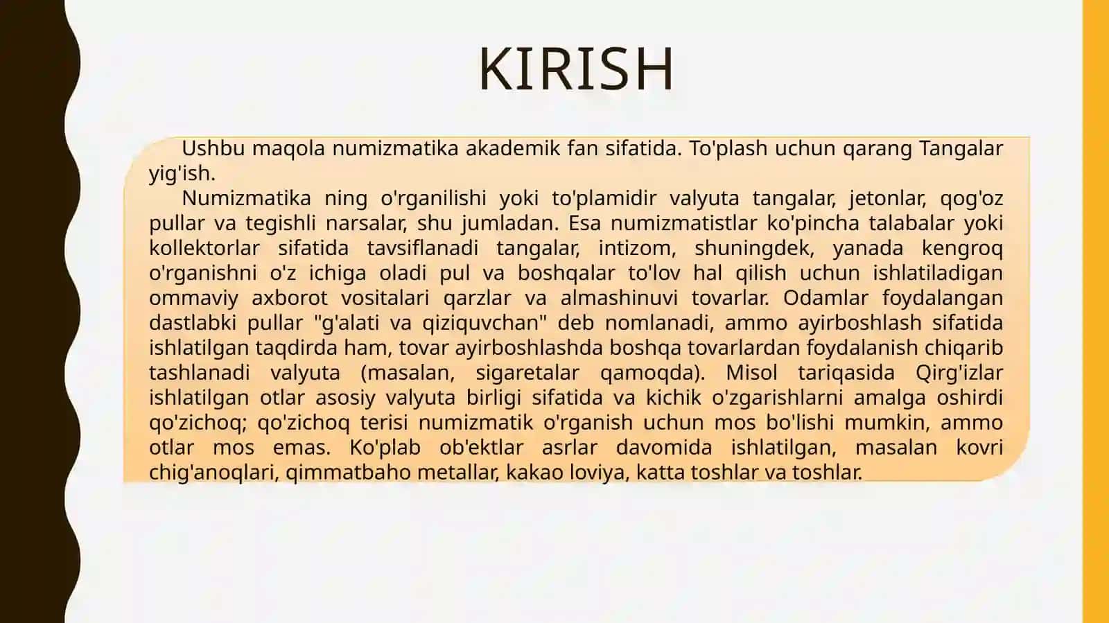 Numizmatika asoslari,  vazifalari va asosiy hususiyatlari 3