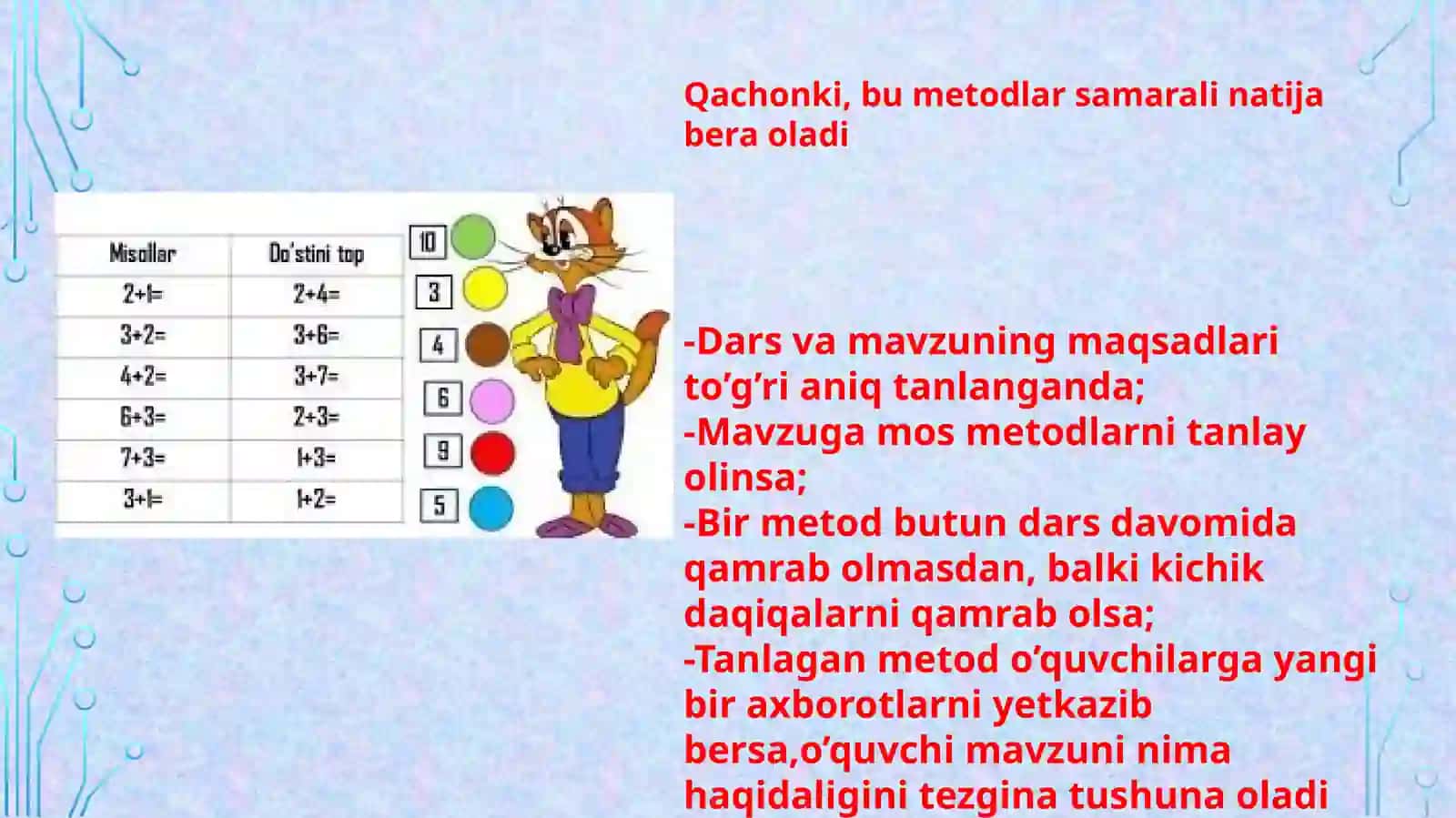 Boshlang`ich sinf matematika darslari 3