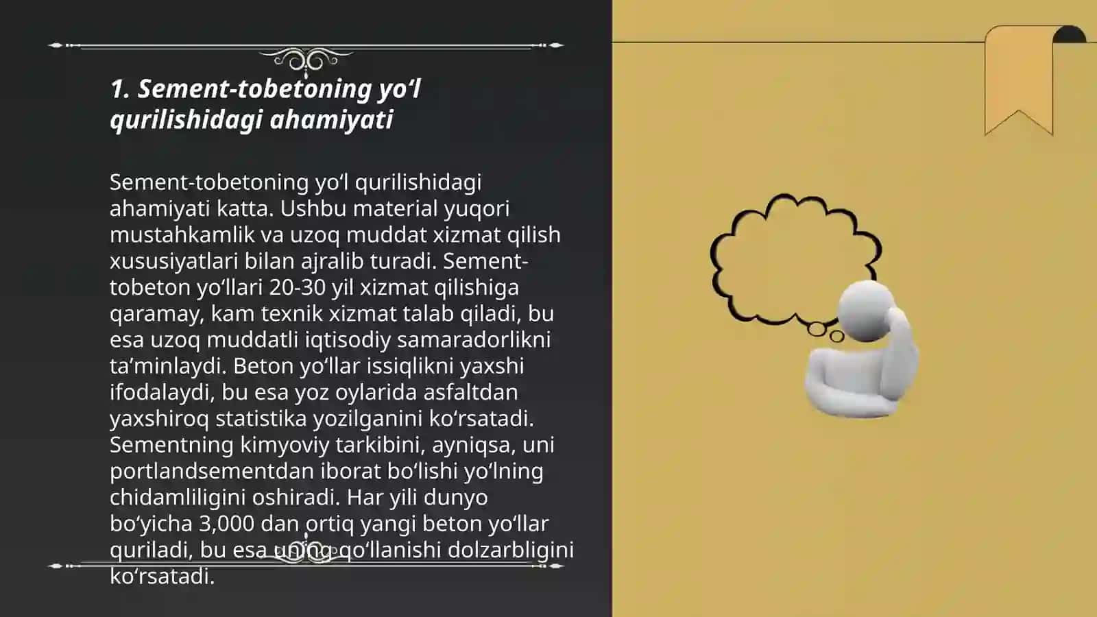 Sementtobetonlarning yo'l qurilishida ishlatilishi 3