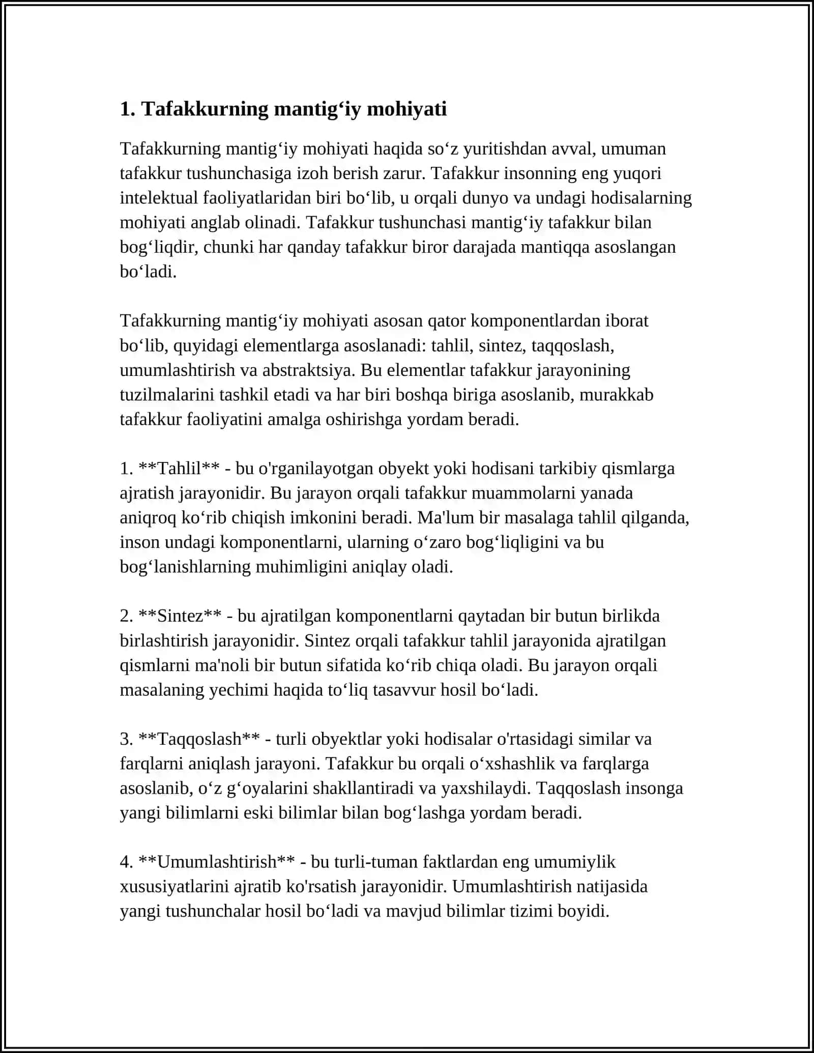 TAFAKKURNING MANTIQIY SHALL SHAKLLARI VA QONUNLARI 3
