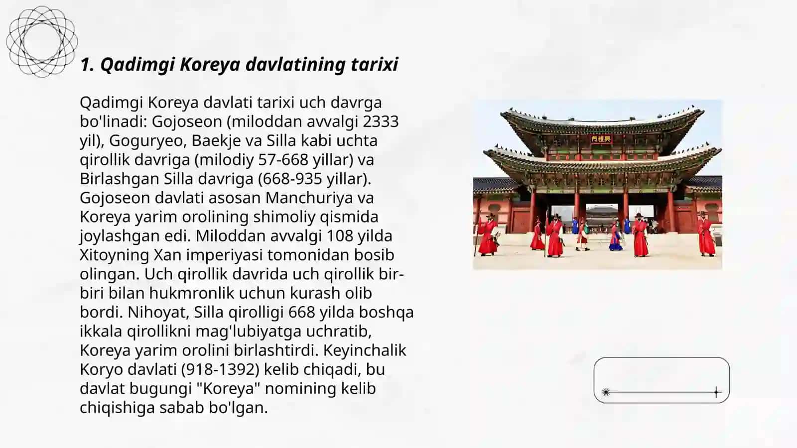 Qadimgi Koriyo davlati 3