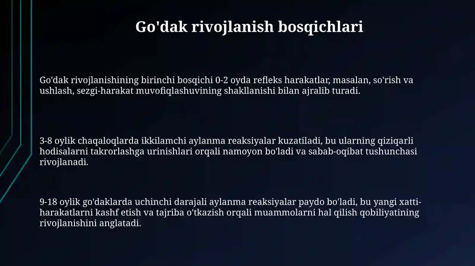 Go'daklik davri psixologiyasi 3