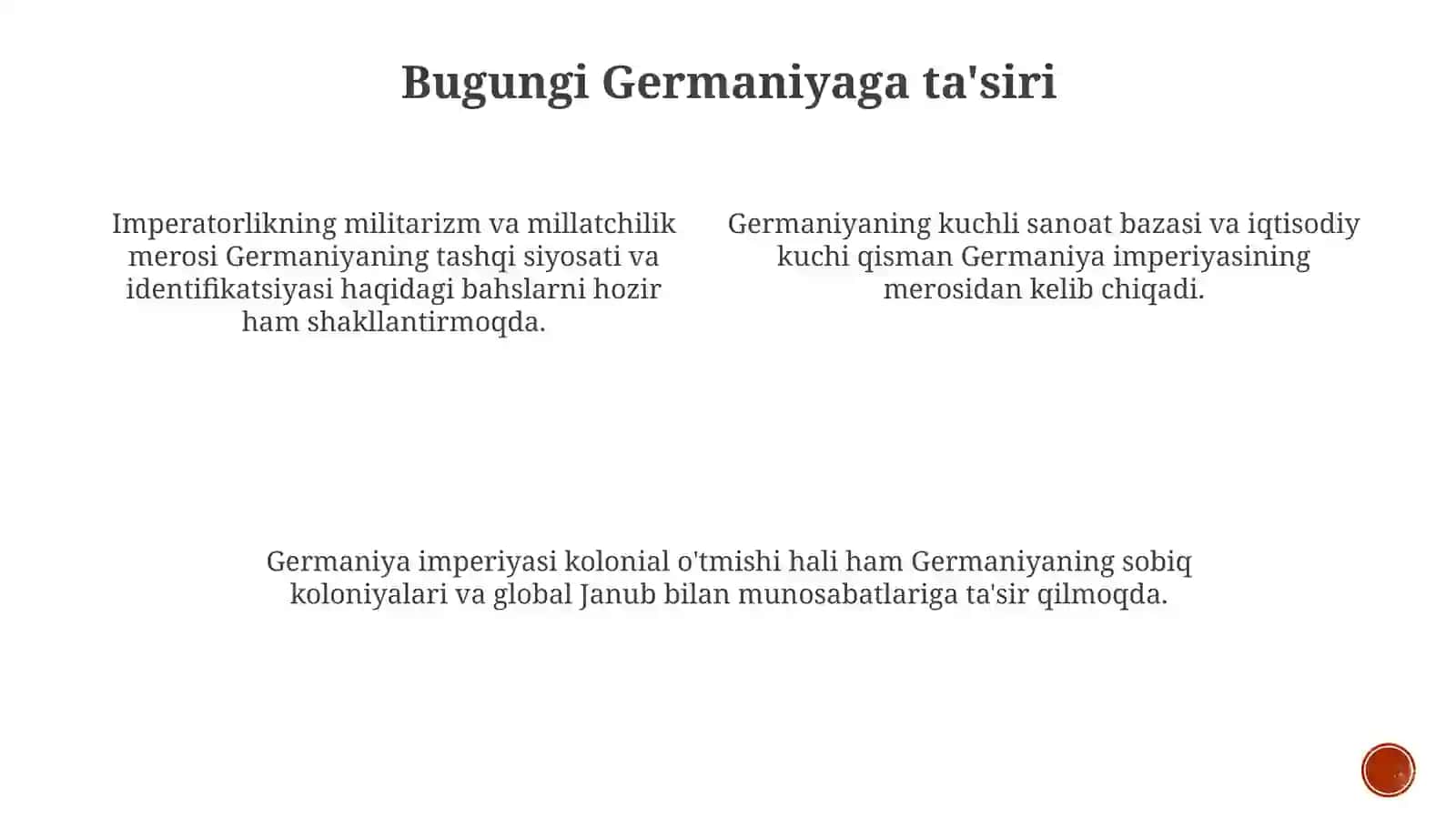 Germaniya imperiyasi 3