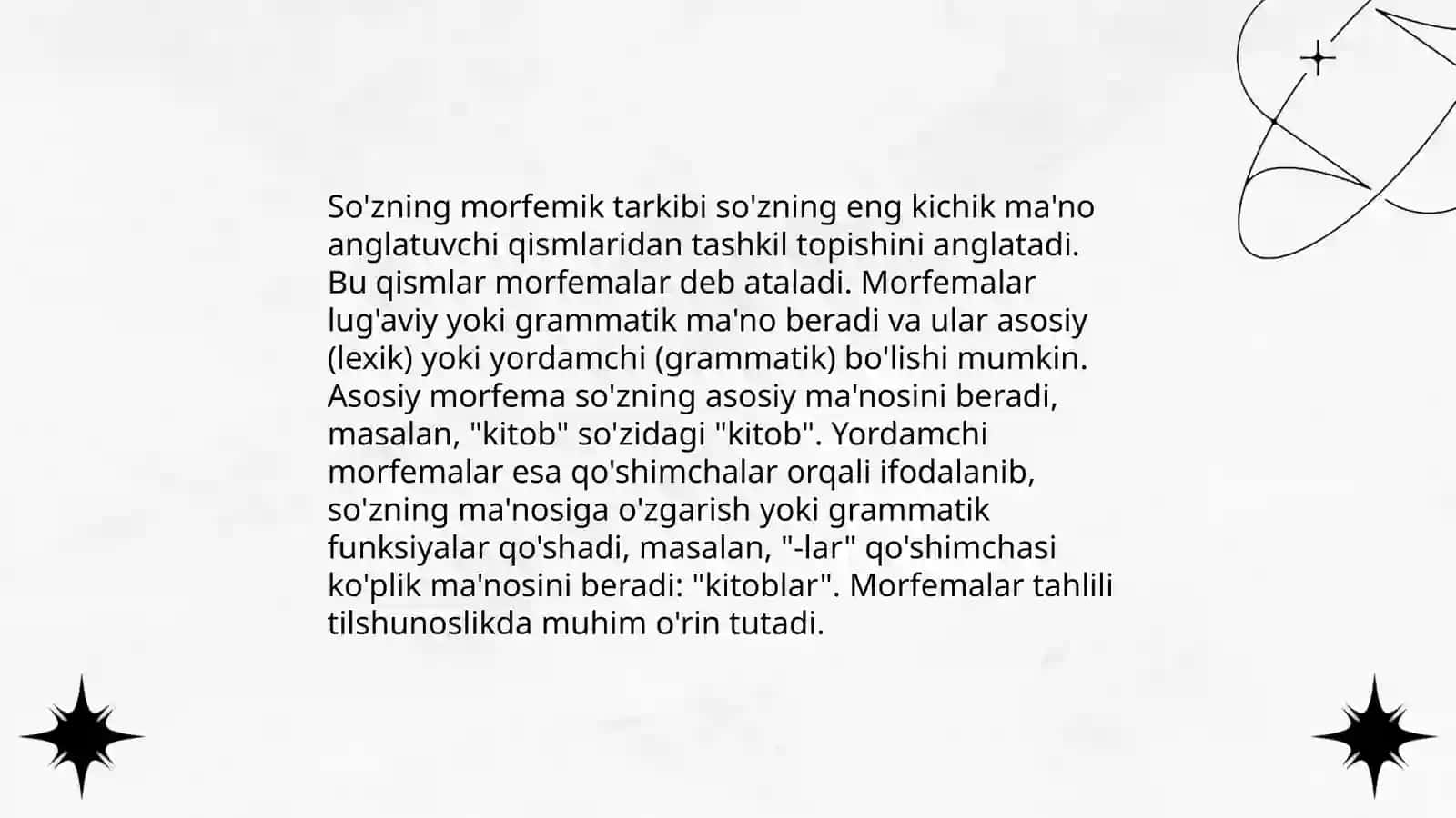 Boshlangich sinflarda sozning morfemik tarkibini organish metodikasi 3
