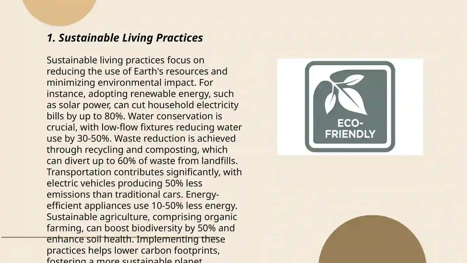 Sustainable Living Practices 3