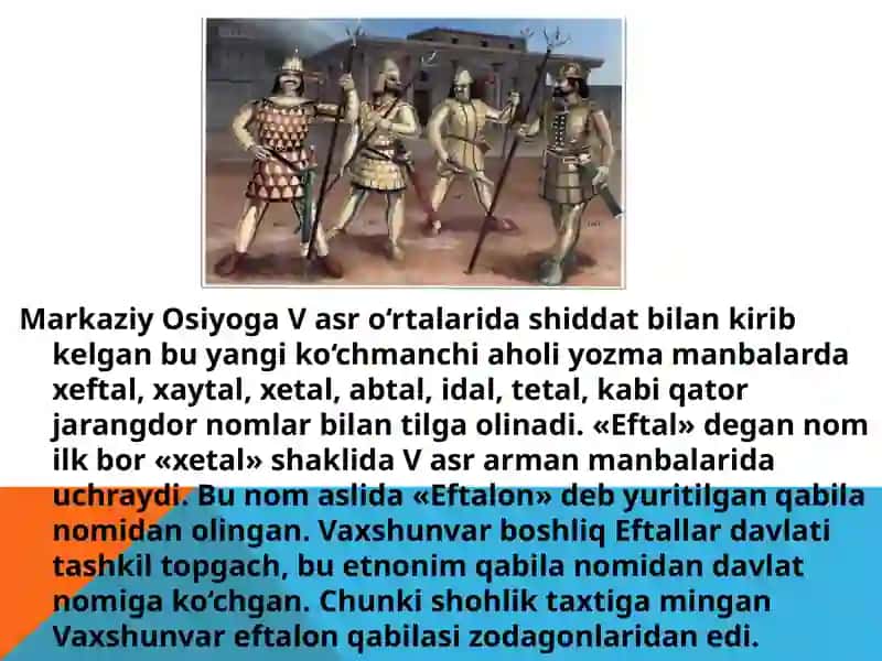Eftallar davlati va turk xo'qonligi iqtisodiy vademografik geografiyasi 3