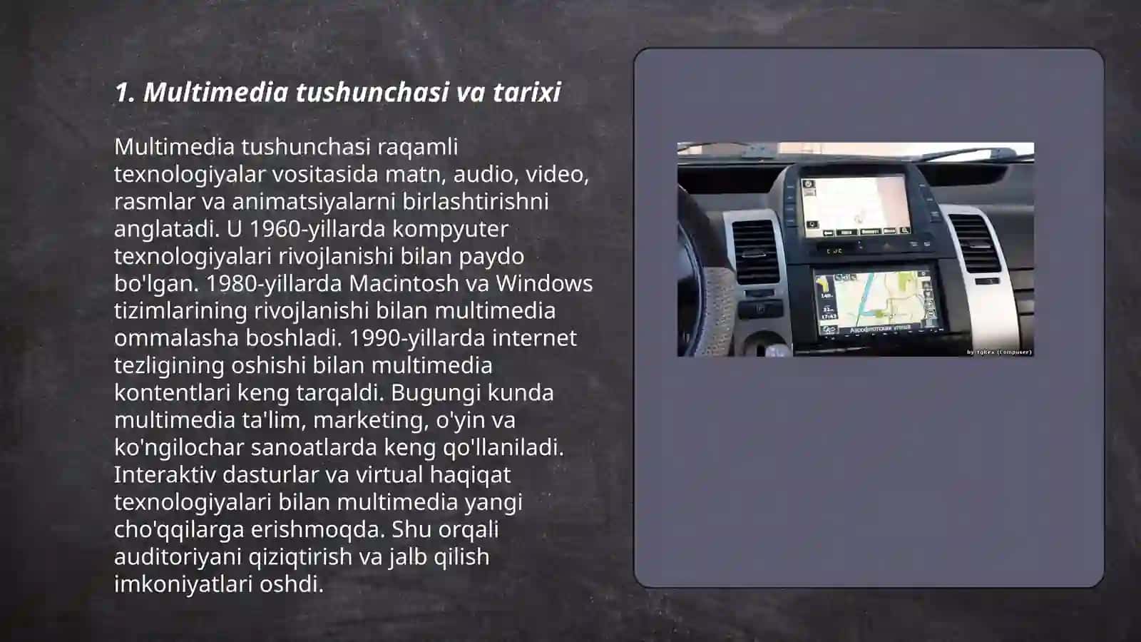 Multimedia va uning ta’minoti 3
