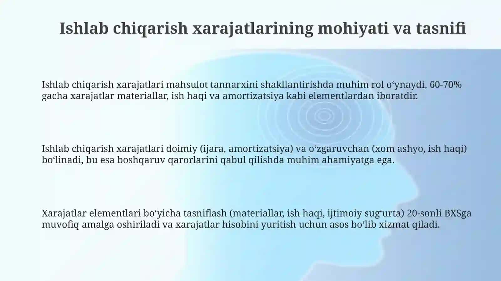 Ishlabchiqarishxarajatlarinihisobgaolish 3