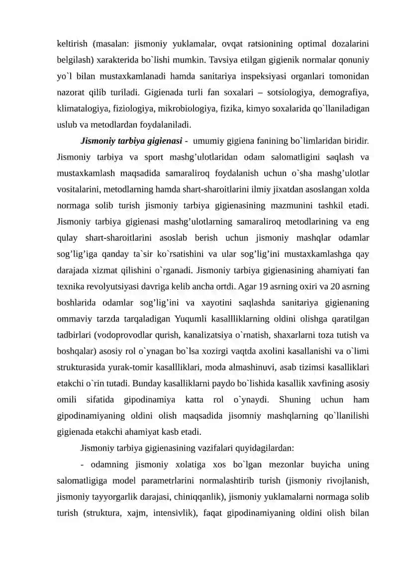 Seminar-1. Gigiyena fani, maqsadi va vazifalari 3
