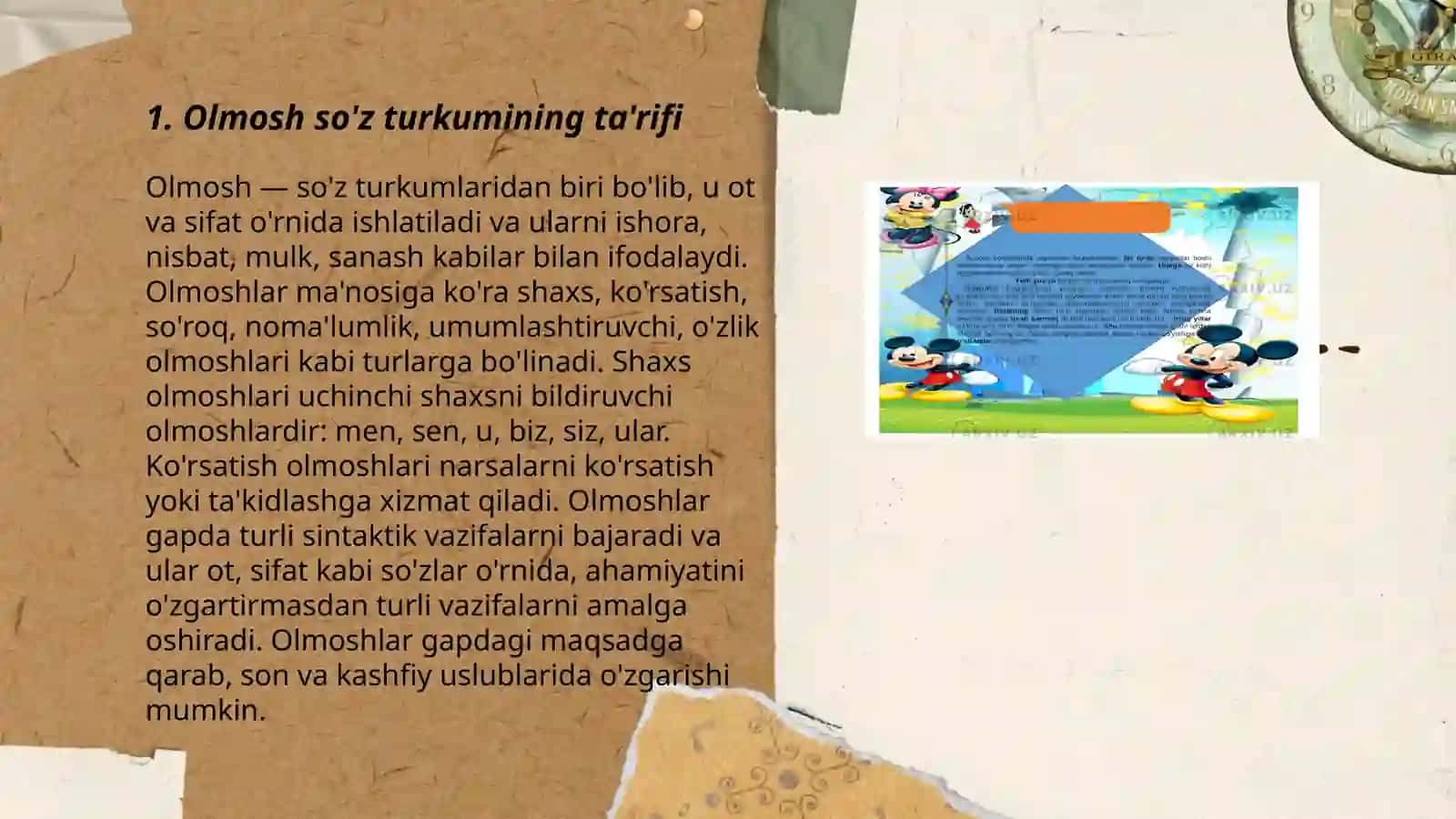 Olmosh so'z turkumi va uning o'ziga xos xususiyatlari 3
