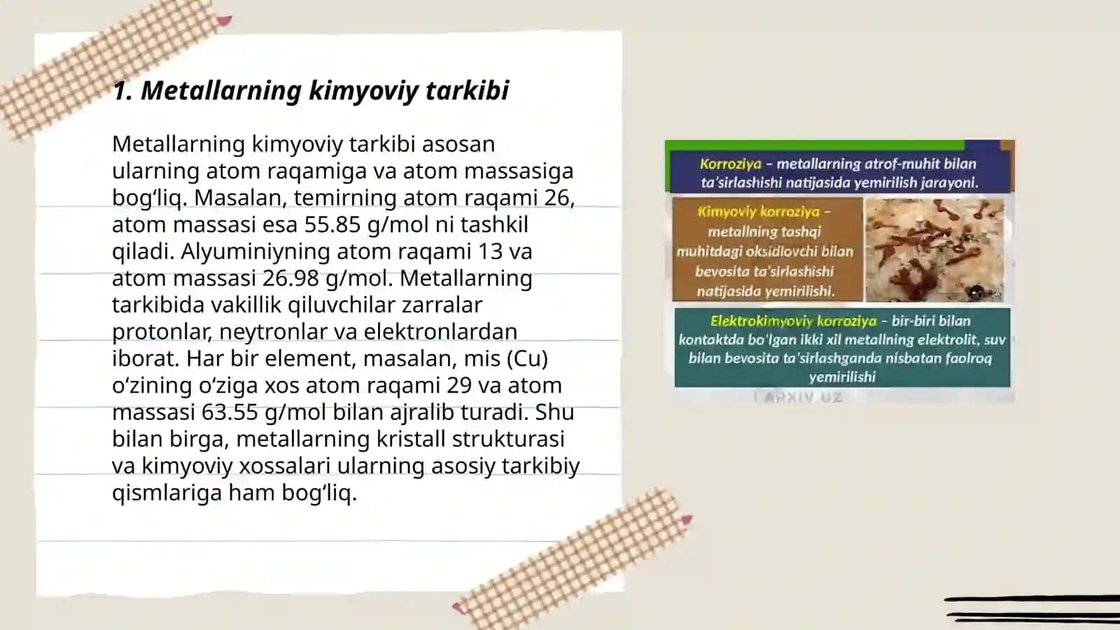 Metallar korroziyasi 3