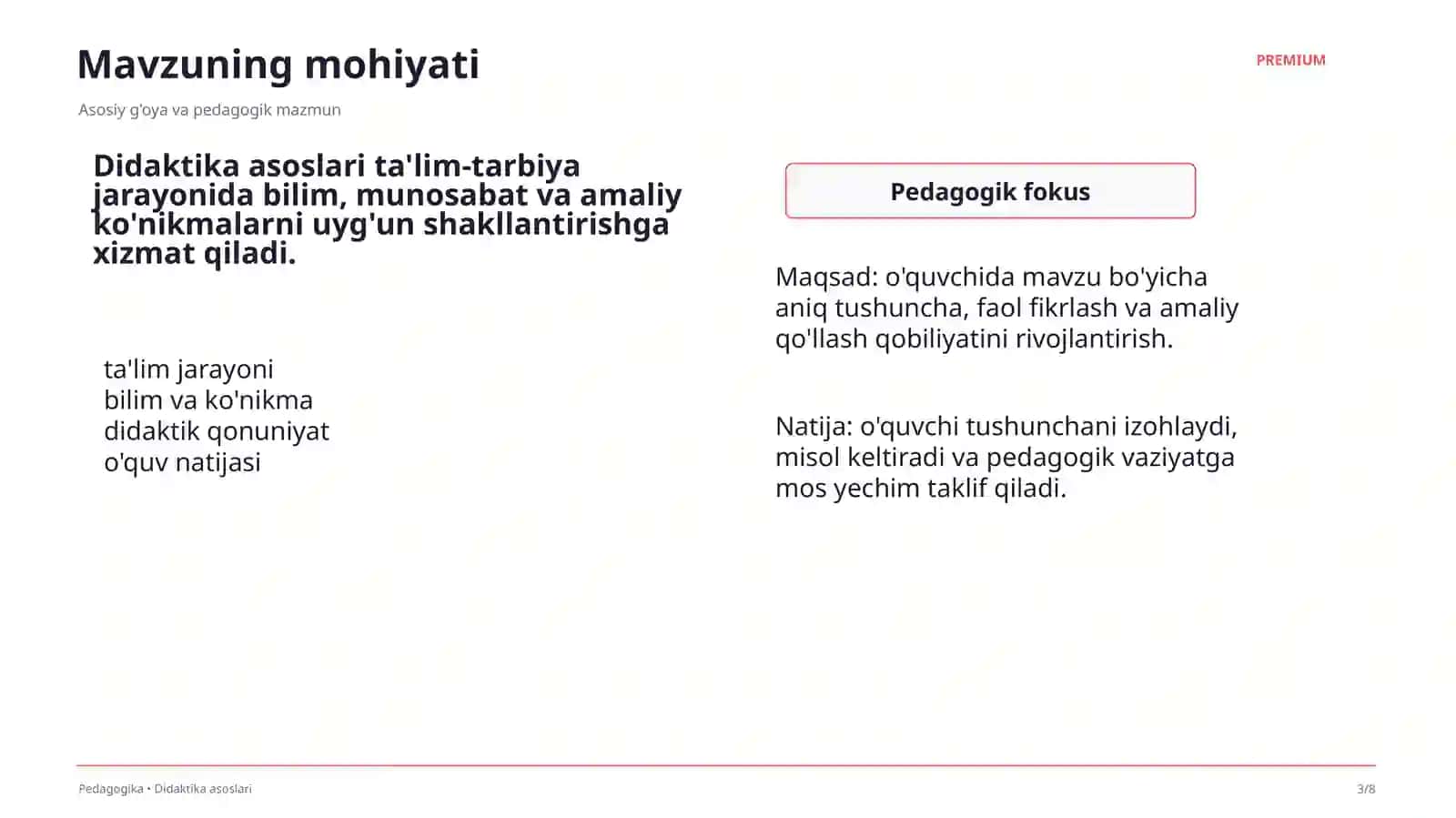 Didaktika asoslari 3