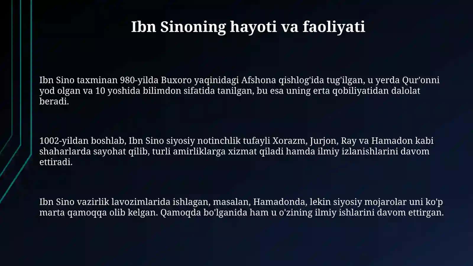 Ibn Sinoasarlaribadiiyat 3