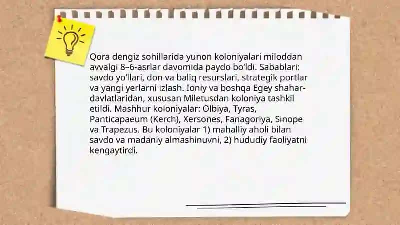 Qora dengiz sohillaridagi antik davr 3