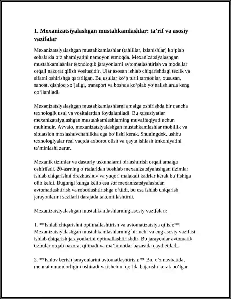 QAZIB OLISH ZABOYLARINI MEXANIZATSIYALASHGAN MUSTAXKAMLAGICHLARI. ULARNING ASOSIY QISMLARI 3