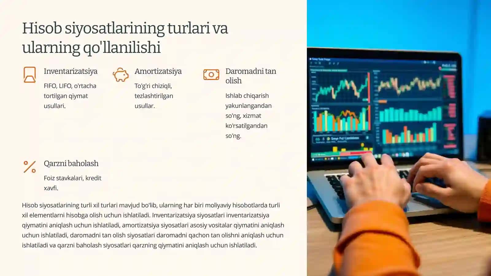 Hisob Siyosatlari va Hisoblab Chiqilgan Baholardagi O'zgarishlar va Xatolar 3