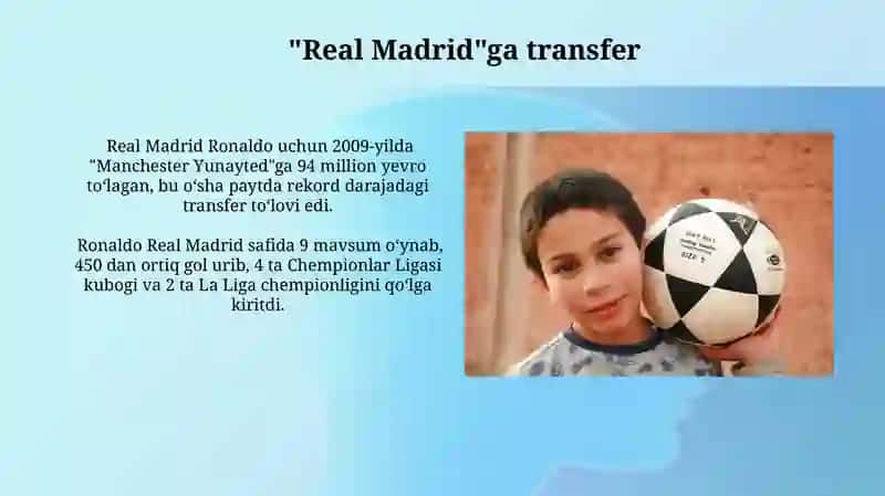 Ronaldo hayoti va ijodi 3