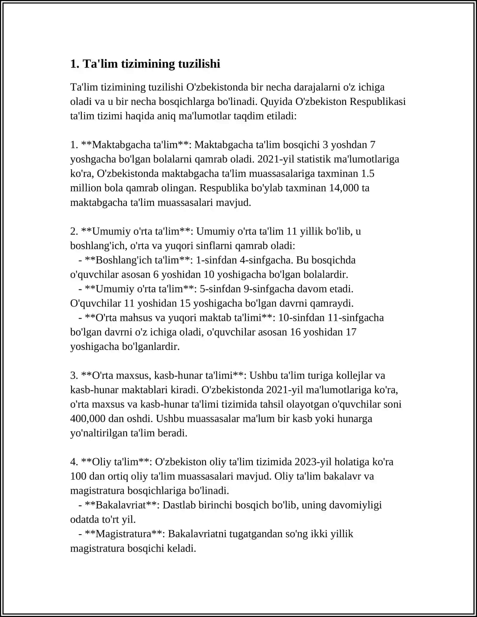 TALIM TIZIMINING SHAKLLARI 3