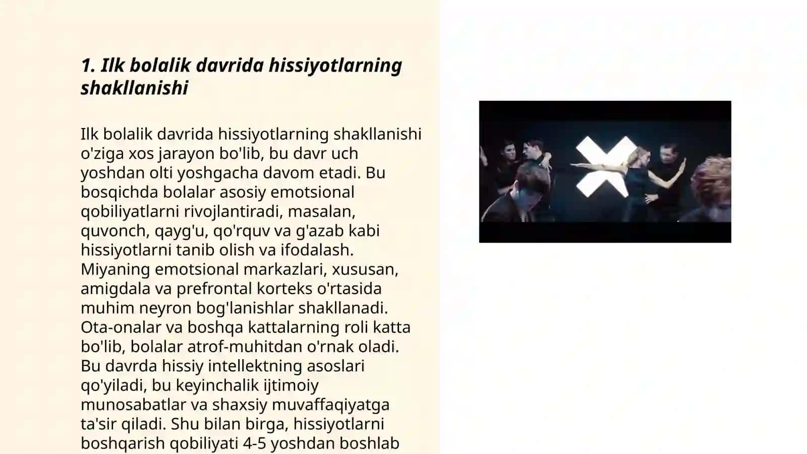 Ilk bolalik davridan idrok qilish 3