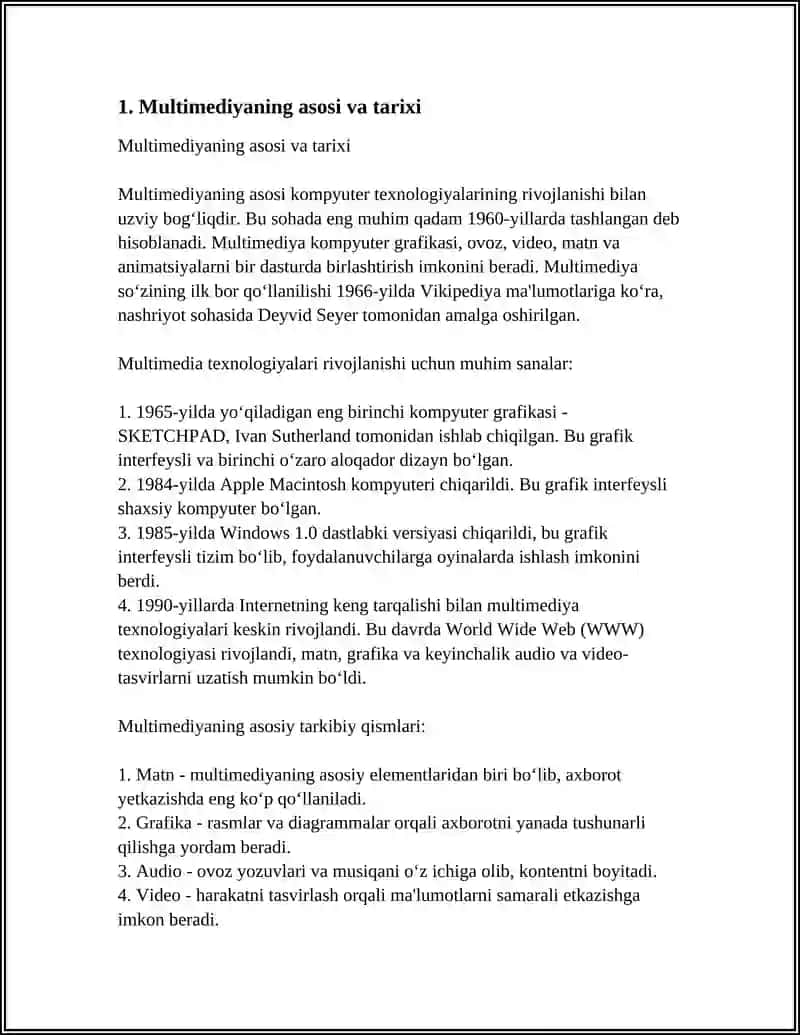 Multimediya Texnologiyalari 3