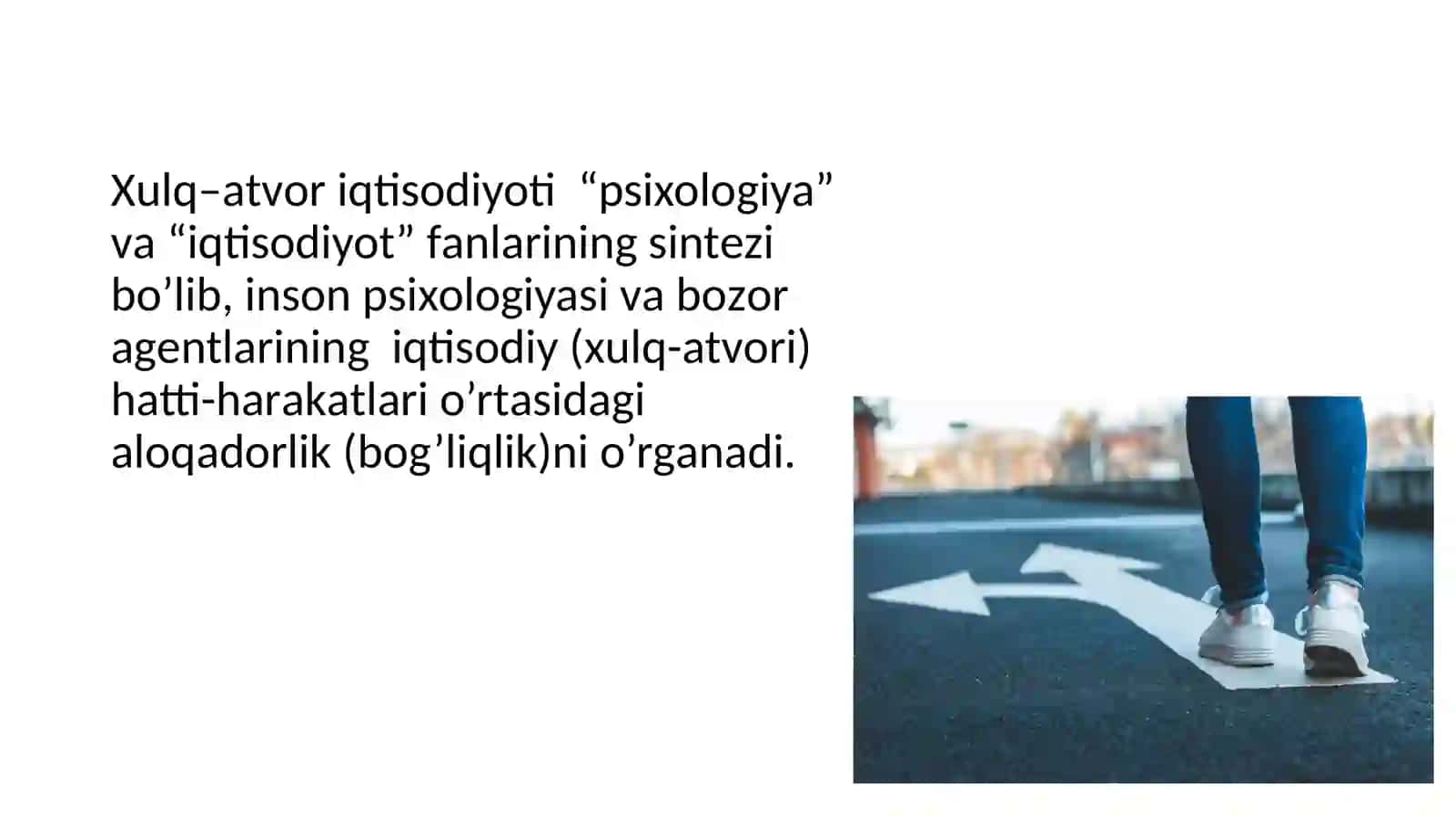 Xulq-atvor iqtisodiyotiga kirish 3